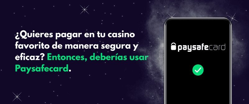 Casinos que aceptan Paysafecard
